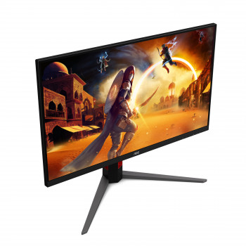 AOC G4 U32G4U écran plat de PC 80 cm (31.5") 3840 x 2160 pixels 4K Ultra HD Noir, Rouge