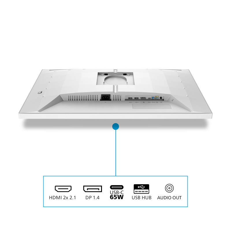 Philips Evnia 5000 écran plat de PC 68,6 cm (27") 3840 x 2160 pixels 4K Ultra HD LCD Blanc