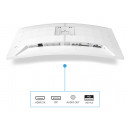 Philips Evnia 5000 34M2C5501A 00 écran plat de PC 86,4 cm (34") 3440 x 1440 pixels Wide Quad HD LCD Blanc