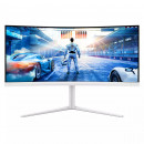 Philips Evnia 5000 34M2C5501A 00 écran plat de PC 86,4 cm (34") 3440 x 1440 pixels Wide Quad HD LCD Blanc
