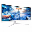 Philips Evnia 5000 34M2C5501A 00 écran plat de PC 86,4 cm (34") 3440 x 1440 pixels Wide Quad HD LCD Blanc