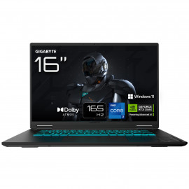 GIGABYTE Gaming A16 Ordinateur Portable - 16", 165Hz WUXGA, Intel Core i7-13620H, RTX 5060, 16Go DDR5, 1xSSD Gen4 1To, Win 11