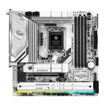 Asrock B860M Steel Legend WiFi Intel B860 LGA 1851 (Socket V1) micro ATX