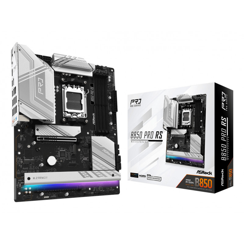 Asrock B850 Pro RS AMD B850 Emplacement AM5 ATX