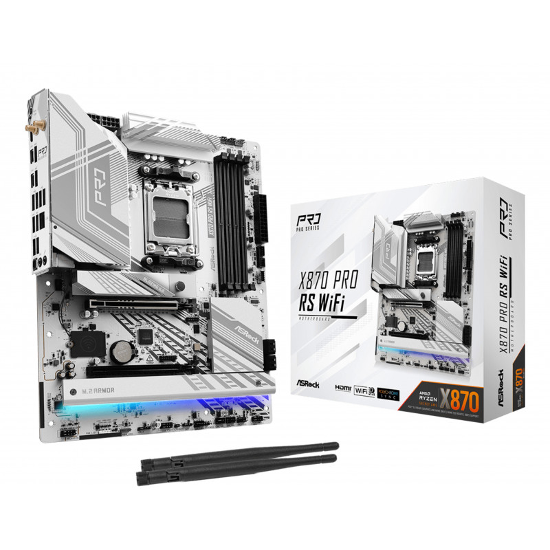 Asrock X870 Pro RS WiFi AMD X870 Emplacement AM5 ATX