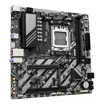 GIGABYTE B840M D2H Carte mère - Processeurs AMD Ryzen 9000, VRM 5+2+2 phases, jusqu'à 7600 MHz DDR5, 1xPCIe 4.0 + 1xPCIe 3.0