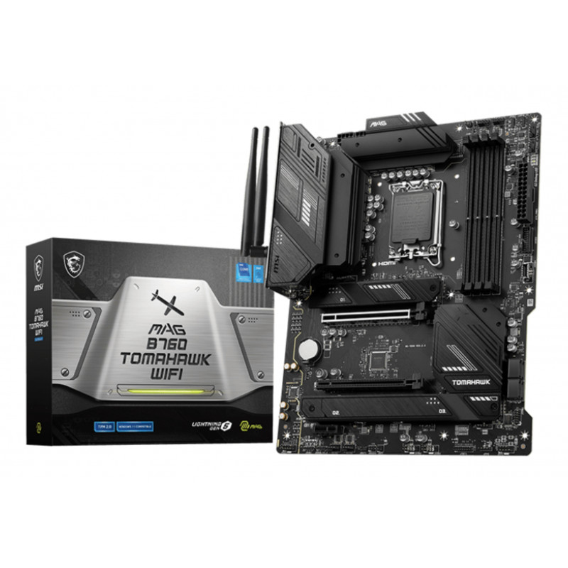 MSI MAG B760 TOMAHAWK WIFI carte mère LGA 1700 ATX
