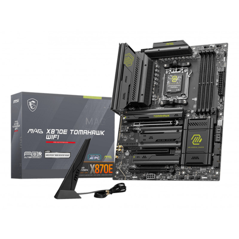 MSI MAG X870E TOMAHAWK WIFI carte mère AMD X870E Emplacement AM5 ATX