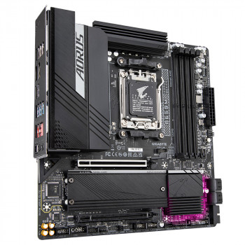 GIGABYTE B650M AORUS ELITE Carte mère - Compatible avec les processeurs AMD Ryzen 9000, VRM 12+2+2 phases, jusqu'à 8000 MHz