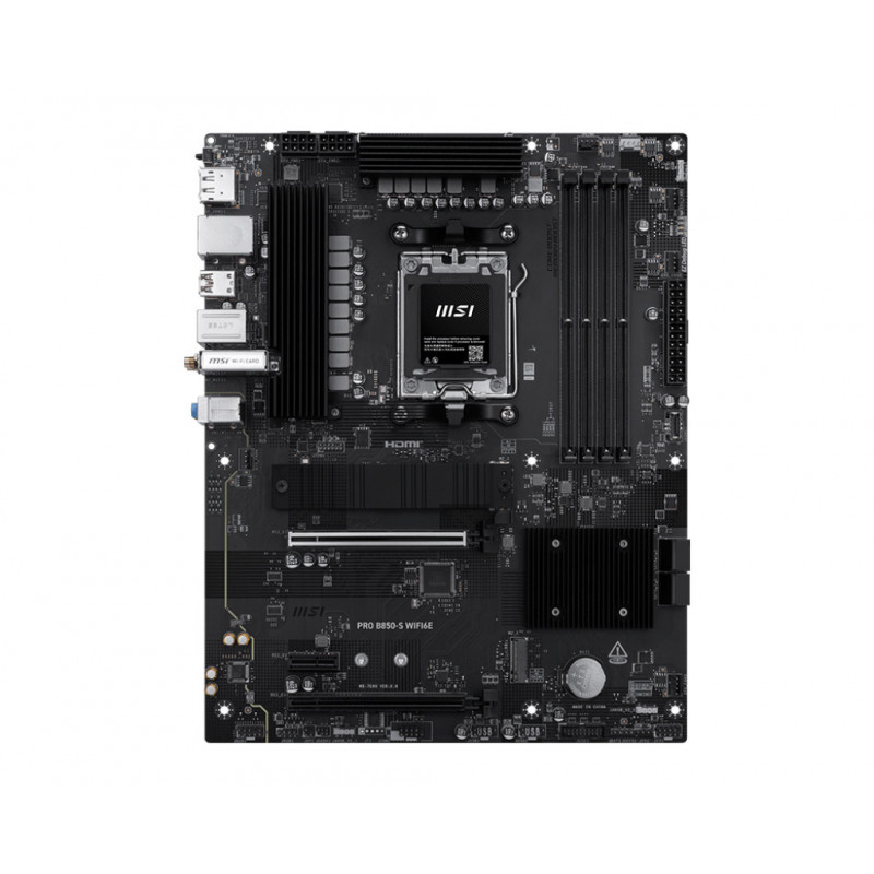 MSI PRO B850-S WIFI6E carte mère AMD B850 Emplacement AM5 ATX