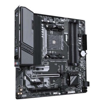 GIGABYTE B550M GAMING X WIFI6 Carte mère - Processeurs AMD Ryzen 5000, VRM 5+3 phases, jusqu'à 3200 MHz DDR4, 1x M.2 PCIe 4.0 +