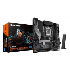 GIGABYTE B760M GAMING X WIFI6E GEN5 Carte Mère – Compatible avec les processeurs Intel Core 14e génération, VRM 8+1+1 phases,