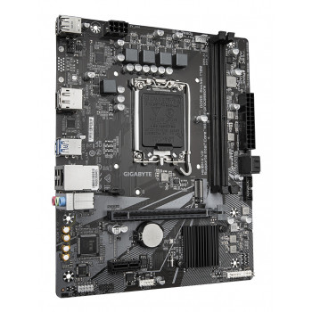 GIGABYTE H610M K V2 Carte mère - Processeurs Intel Core 14ᵉ génération, jusqu'à 5600 MHz DDR5, 1xPCIe 3.0 M.2, LAN 1GbE, USB