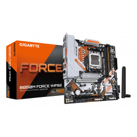 GIGABYTE B850M FORCE WIFI6E Carte Mère – Compatible avec les processeurs AMD Ryzen série 9000, VRM numérique 8+2+2 phases,