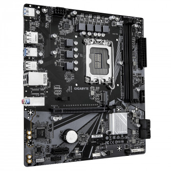 GIGABYTE B760M H V2 Carte Mère - Prend en charge les processeurs Intel Core 14e génération, VRM numérique 5+1+1 phases, jusqu’à