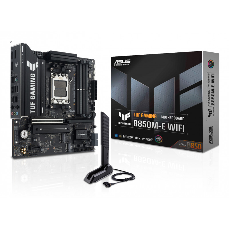 ASUS TUF GAMING B850M-E WIFI AMD B850 Emplacement AM5 micro ATX