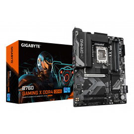 GIGABYTE B760 GAMING X DDR4 GEN5 Carte Mère – Prend en charge les processeurs Intel Core 14ᵉ génération, VRM 8+1+1 phases,