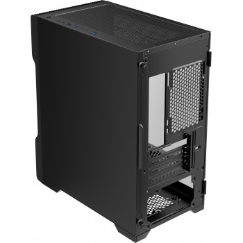 1STPLAYER T3-BK unité centrale Micro Tower Noir