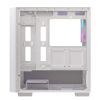 Einarex EXCS-PM-150R-W unité centrale Midi Tower Blanc