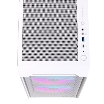 Einarex EXCS-PM-150R-W unité centrale Midi Tower Blanc