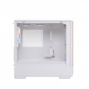 Einarex EXCS-PM-400R-W unité centrale Midi Tower Blanc