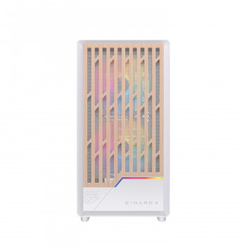 Einarex EXCS-PM-400R-W unité centrale Midi Tower Blanc