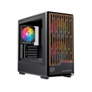 Einarex EXCS-PM-400R-B unité centrale Midi Tower Noir