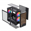 Einarex EXCS-PM-400R-B unité centrale Midi Tower Noir