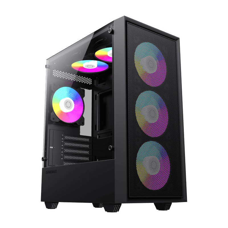 GameMax Storm BK Midi Tower Noir