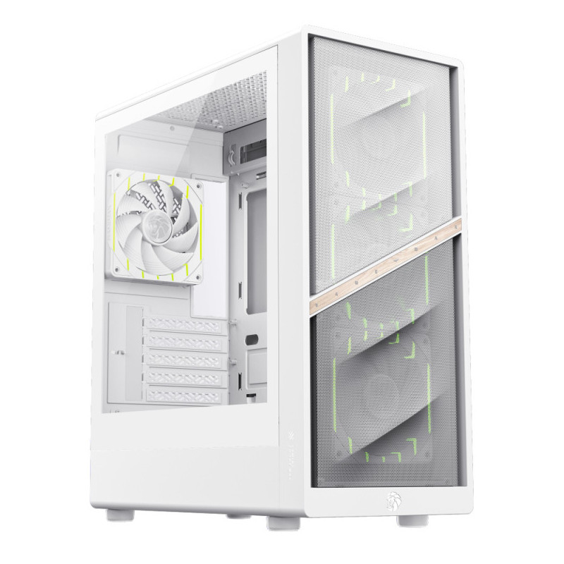 GameMax AERIS 330 MW Mini Tower Blanc