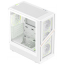 GameMax AERIS 330 GW Mini Tower Blanc