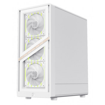GameMax AERIS 330 GW Mini Tower Blanc