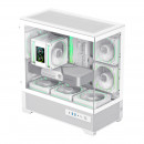 GameMax VISTA 2 MW Mini Tower Blanc