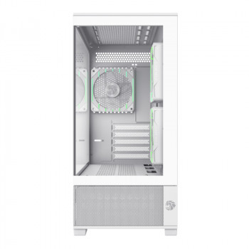 GameMax VISTA 2 MW Mini Tower Blanc