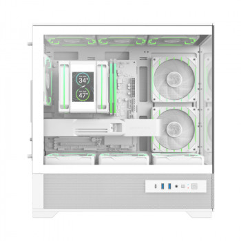GameMax VISTA 2 MW Mini Tower Blanc