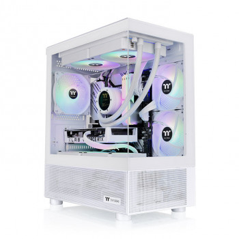 Thermaltake View 170 TG ARGB Snow Micro Tower Blanc