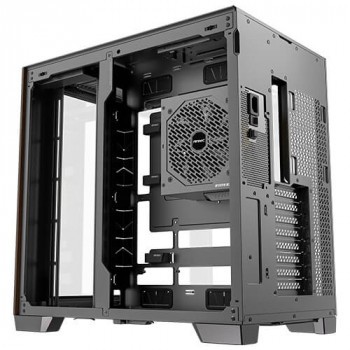 Antec C8 Curve Wood Full Tower Noir, Transparent, Bois