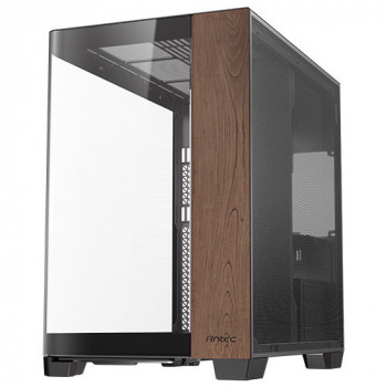 Antec C8 Curve Wood Full Tower Noir, Transparent, Bois