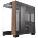 Antec C8 Curve Wood Full Tower Noir, Transparent, Bois