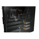 be quiet! Pure Base 600 Orange | Boîtier PC vitré, Mini ITX   Micro ATX   ATX,1 ventilateur Pure Wings 2 120 mm, 1 ventilateur