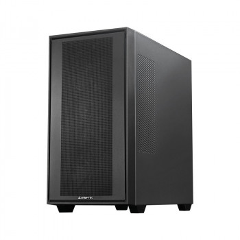 Chieftec Midi Tower GS-03B-BLK-OP, Schwarz Noir