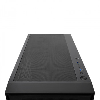 Chieftec Midi Tower GS-03B-BLK-OP, Schwarz Noir