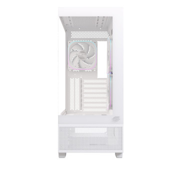 Einarex EXCS-PR-51DR-W unité centrale Midi Tower Blanc