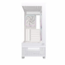 Einarex EXCS-PR-51DR-W unité centrale Midi Tower Blanc