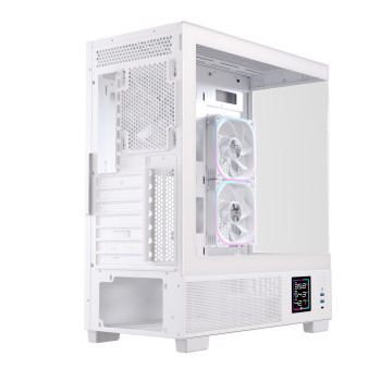 Einarex EXCS-PR-51DR-W unité centrale Midi Tower Blanc