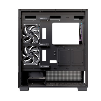 Einarex EXCS-PR-51DR-B unité centrale Midi Tower Noir