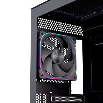 Einarex EXCS-PR-51DR-B unité centrale Midi Tower Noir