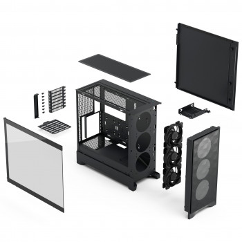 Fractal Design Pop 2 Air Black TG Midi Tower Noir