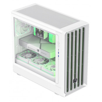 GameMax CLAW 460 WH Midi Tower Blanc