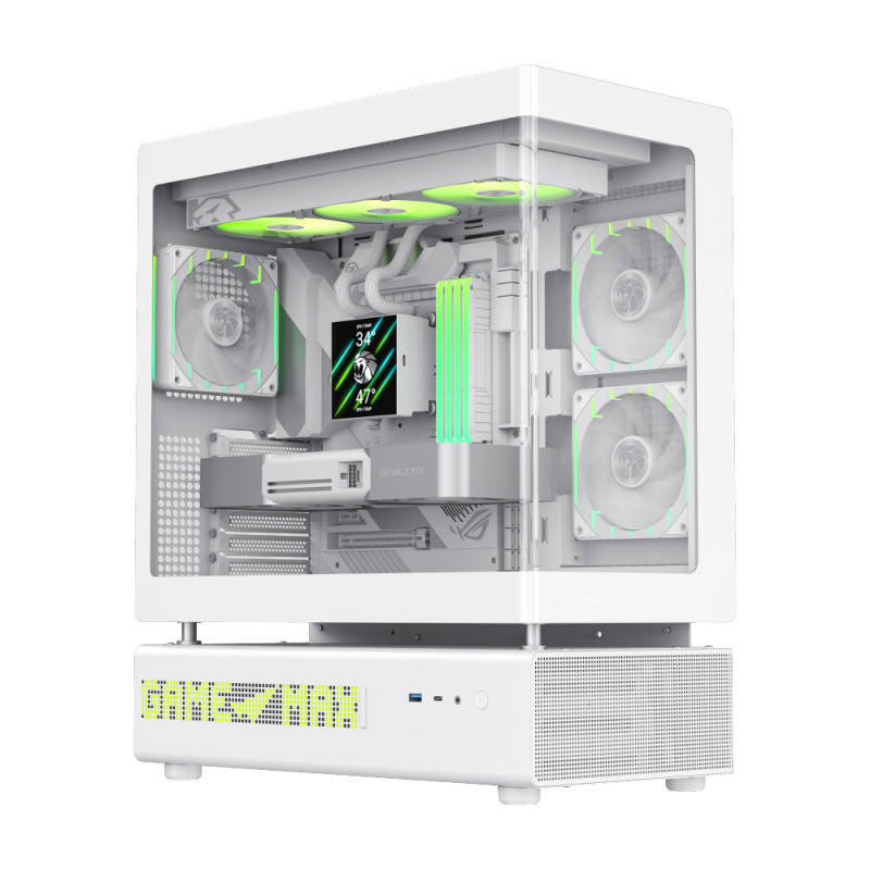 GameMax N90 WH Midi Tower Blanc